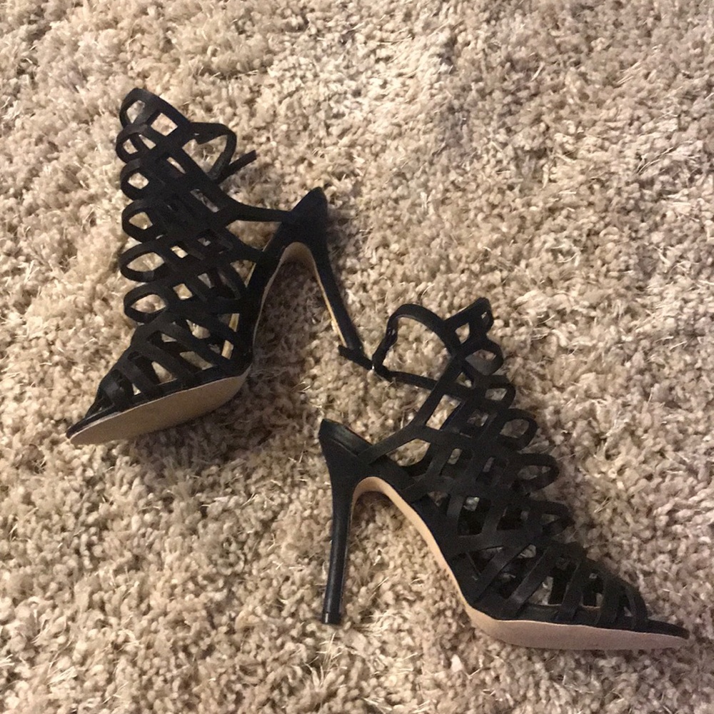 Caged heels